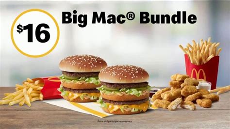 Mcdonalds Big Mac Bundle Tv Spot Problem Solved Ispottv