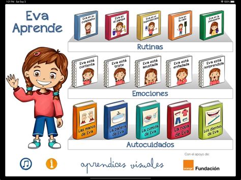 Eva Aprende la app de cuentos interactivos para niñas autistas ya