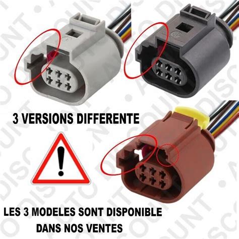 KIT REPARATION CONNECTEUR FICHE PRISE CABLES FAISCEAU POUR VANNE EGR