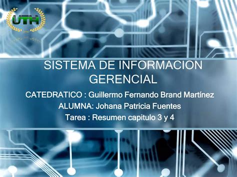 Sistema De Informacion Gerencial Ppt Descarga Gratuita