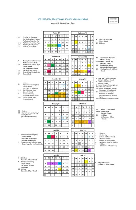 Kanawha County Schools Calendar 2024 [Holiday Breaks]