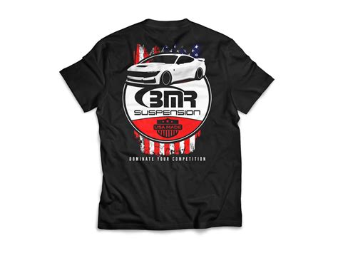 Bmr Suspension Bmr Tshirt X S Patriotic S Mustang T Shirt