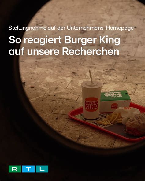 RTL On Twitter TeamWallraff Konfrontiert BurgerKing Mit Den