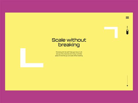 homepage scroll awwwards