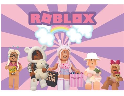 Kit Festa Roblox Painel Poli Banner Parcelamento Sem Juros