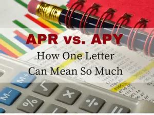 APR Vs APY - Understanding The Differences - CalCurator.org