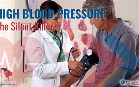 High Blood Pressure The Silent Killer Rescue One Training For Life