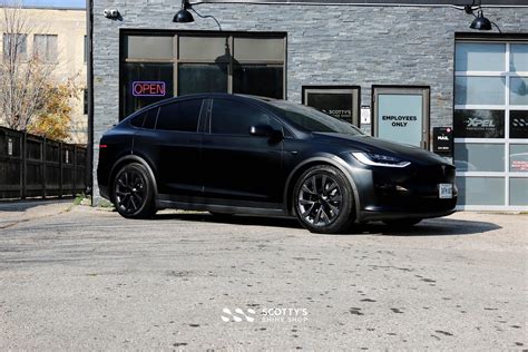 Tesla Model X Plaid Xpel PPF Window Tint Ceramic Coating London