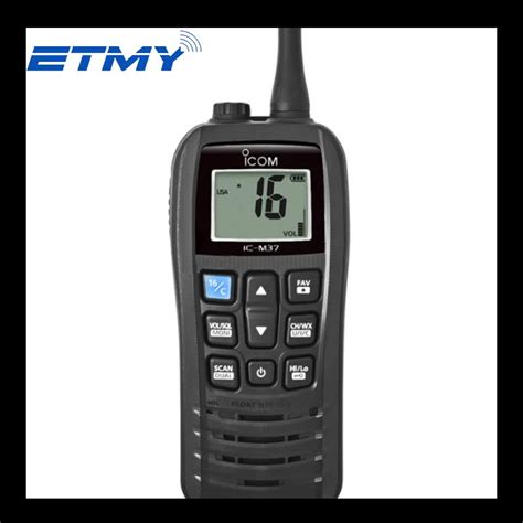 Icom Ic M73 Vhf Marine Portable Communication Radio Long Range Two Way Radio Ipx8 Waterproof