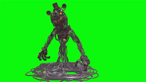 Molten Freddy Forsaken Ar Greenscreen Download Free 3d Model By 🔥⚠