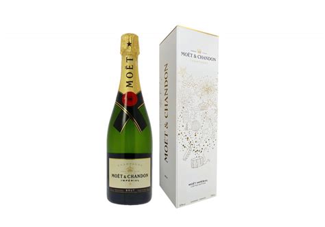 Champagne Moet Chandon Brut Imperial Gift Box Sticl Champagne