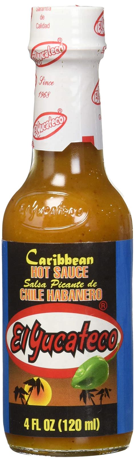 El Yucateco Caribbean Hot Sauce With Habanero Chilli 120ml