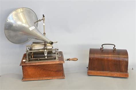 Phonographe Pour Cylindres Path Chante Clair Complet Restauration