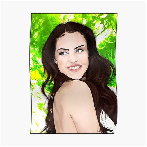 Elizabeth Gillies Poster By Jaysb Redbubble