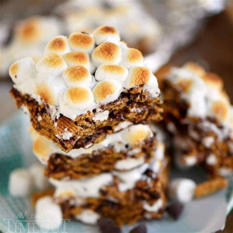 Minute Smores Cereal Bars I Am Baker