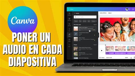 Como Poner Audio A Una Diapositiva En Canva Image To U