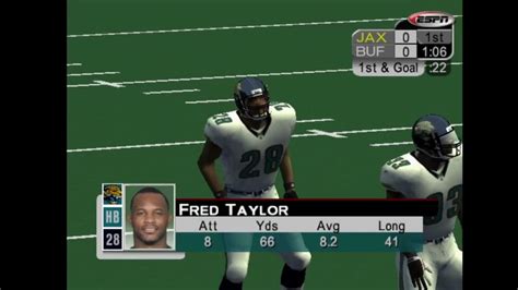 Espn Nfl 2k5 Week 1 Jaguars Vs Bills Youtube