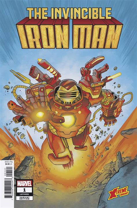 OCT220800 INVINCIBLE IRON MAN 1 SHALVEY X TREME MARVEL VAR