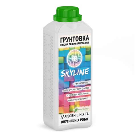 ᐉ Грунтовка акрилова Skyline глибокопроникна 1 л • Краща ціна в Києві ...