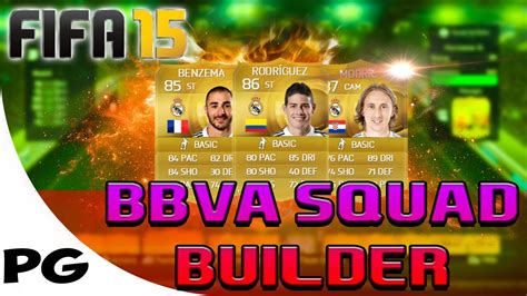 Fifa Awesome Liga Bbva Squad Builder K Youtube