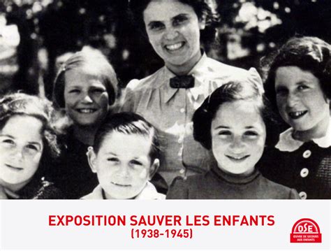 Découvrez lexposition Sauver les enfants 1938 1945 Oeuvre de