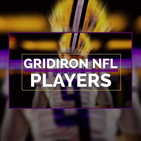 Gridiron NFL Players Database | Wiki | Gridiron 🏈 Amino