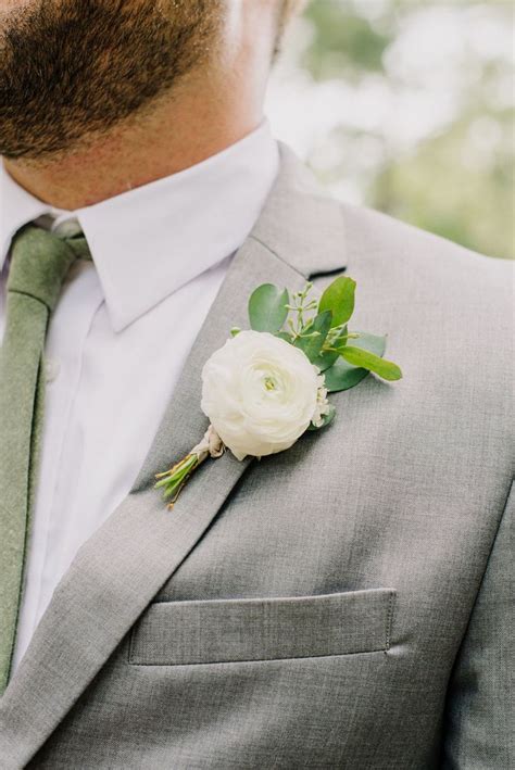 Stylish Gray Wedding Suit Inspiration