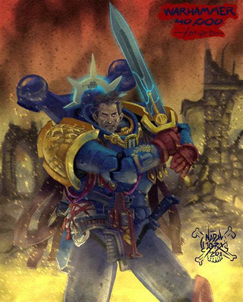 40k Fanart Ultramarines By Nadavigra On Deviantart