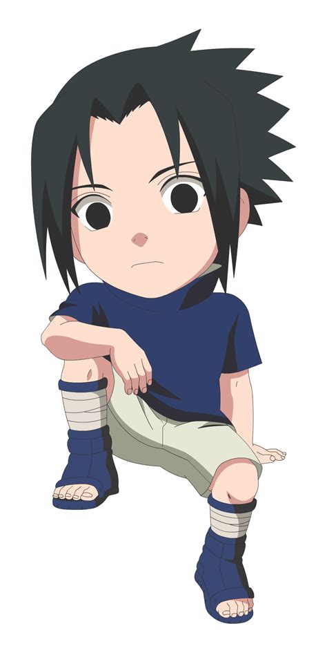 Naruto Uchiha Sasuke Chibi Male Vector Trace 40636 Yande Re