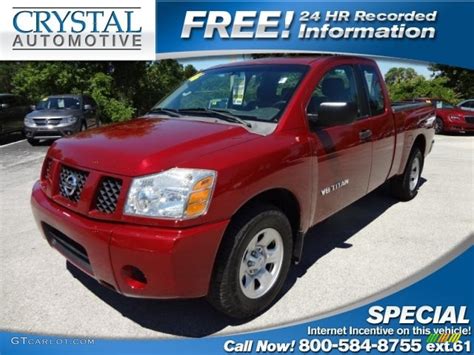 2006 Red Brawn Nissan Titan Xe King Cab 64228876 Photo 9 Car Color Galleries