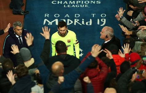 Lionel Messi Left Crying Down Corridors Of Anfield After Liverpools