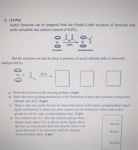 Friedel Crafts Acylation Of Ferrocene Mechanism