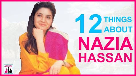 12 Things You Didn T Know About Nazia Hassan 2020 Youtube