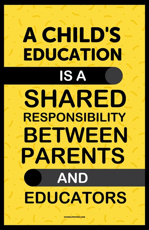 Elementary Parent Engagement Poster – SchoolPosters.com LLC