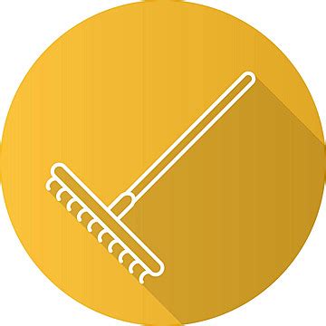 Rake Icon Outline Logo Filled Vector Outline Logo Filled PNG And