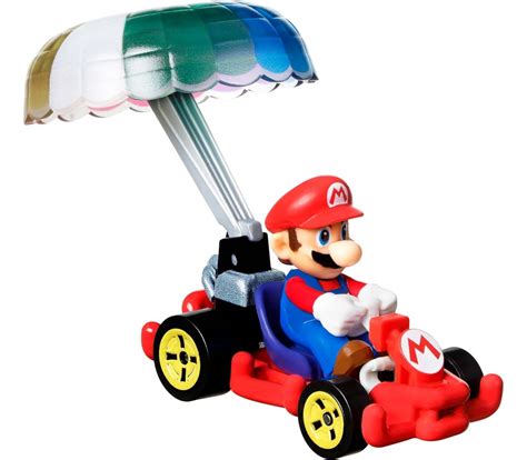 Mario Kart Glider Mario Pipe Frame Parachute 1 64 Hot Wheels Hdb40