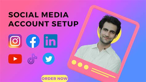 Create Social Media Accounts And Pages For Your Business By