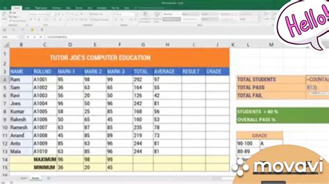 Basic Formulas In Excel YouTube