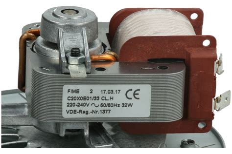 Smeg Motor Ventilator 2 W komplett für Backofen 699250029 Fiyo at