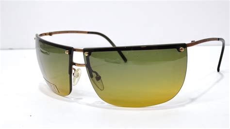 Gucci Vintage S Semi Rimless Rectangle Sunglasses For Sale At