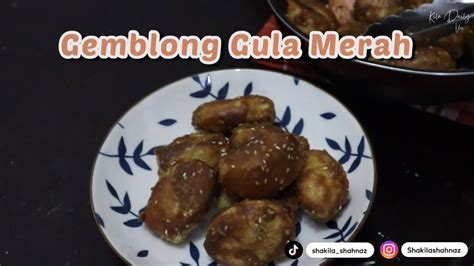 Resep Cemilan Jadul Gemblong Gula Merah Legit Dan Kenyal