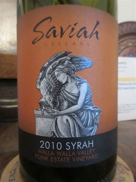 Saviah Cellars Syrah The Funk Estate Usa Washington Columbia