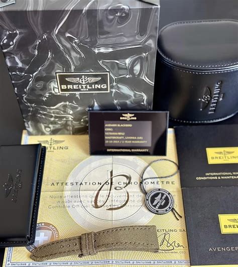 Wts Breitling Avenger Black Bird Rwatchexchange