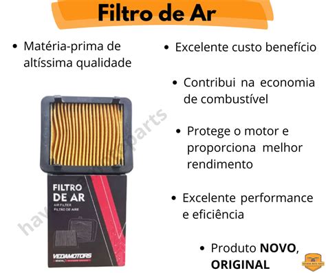 Filtro De Ar Yamaha Lander Tenere Fazer Vedamotors