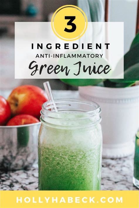 Anti Inflammatory Juice — 3 Ingredient Recipe That Works The Honeyed