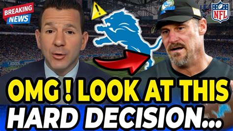 URGENT NO ONE EXPECTED THIS TO HAPPEN Detroit Lions News Today NFL