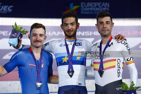 EUROPEI PISTA SIMONE CONSONNI CONQUISTA LARGENTO NELLOMNIUM ORO AL