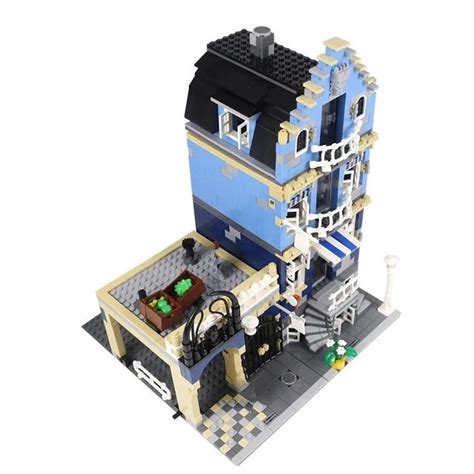 Moc Expert Creator City Market Building Blocks Toy