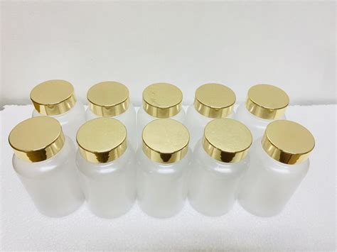 10pcs 150ml Coskin Matte Bottle Light Gold Cap By CPC Printing And