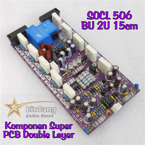 Jual Kit Driver Power Super OCL SOCL 506 Built Up 2U 15 CM PCB Dobel